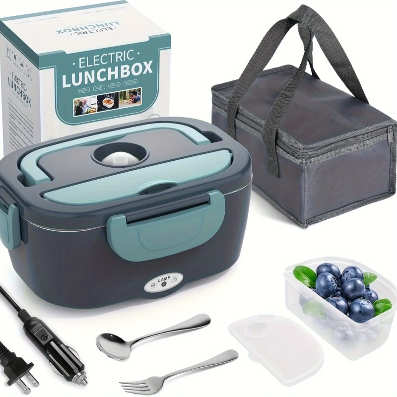 Portable Food Warmer - صندوق غداء محمول لتدفئة الطعام سعة