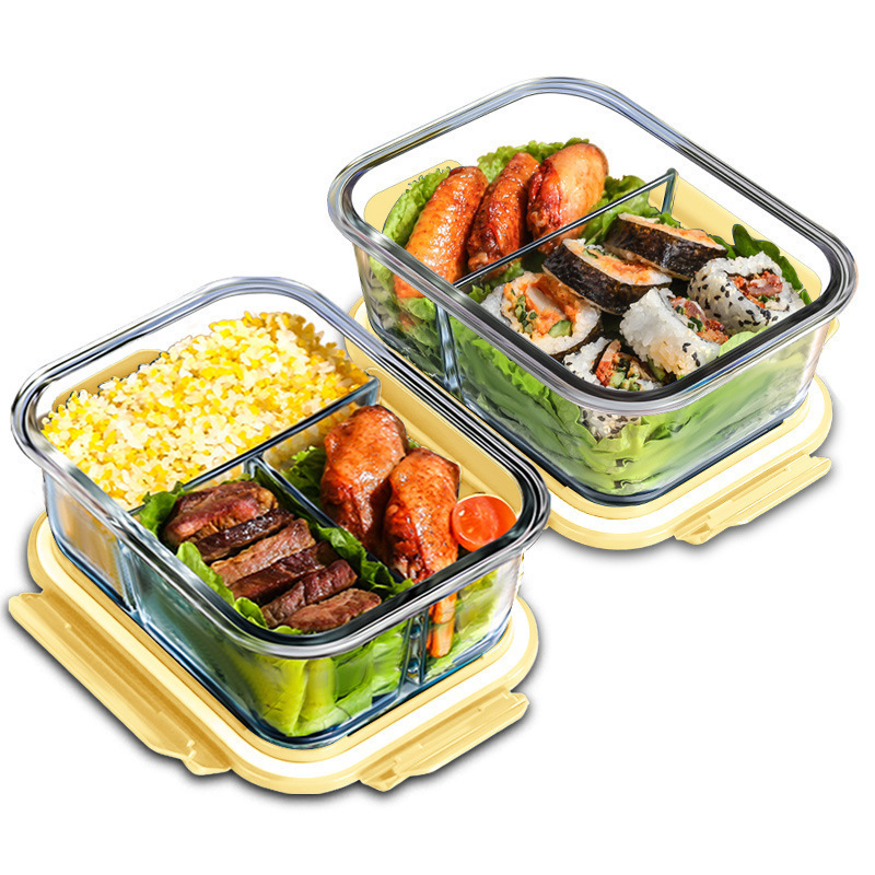 Food Storage Glass Box - صندوق حفظ الطعام الزجاجي عالي البورسليكات