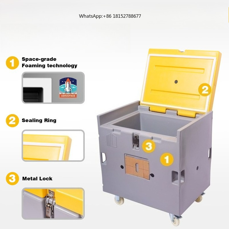 Food Storage Box - صندوق تخزين معزول للثلج الجاف مصنوع