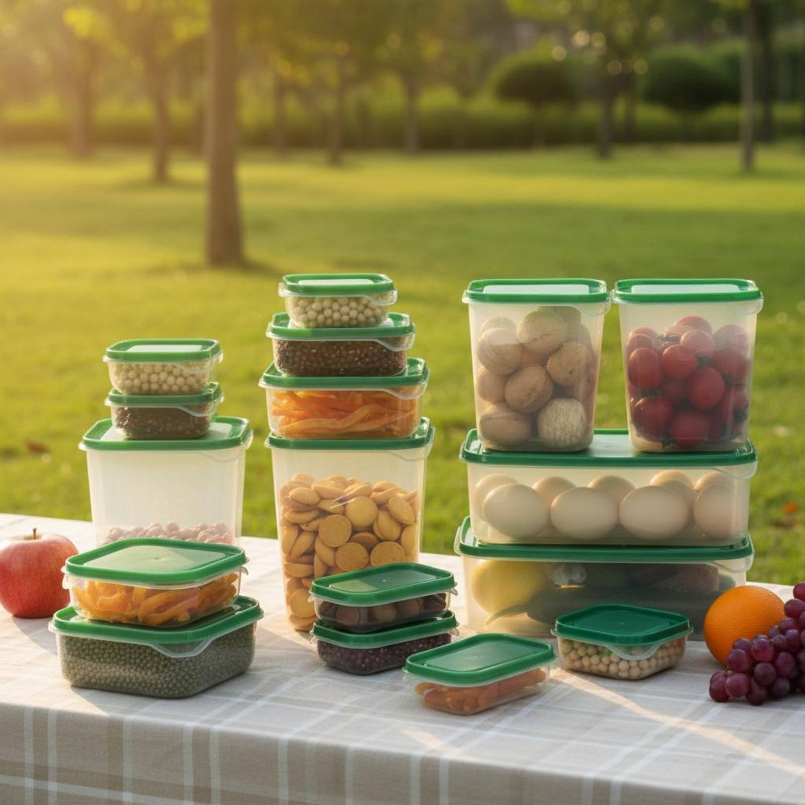 مجموعة من 17 قطعة لتخزين الطعا - مراجعة Food Storage Box وسعره