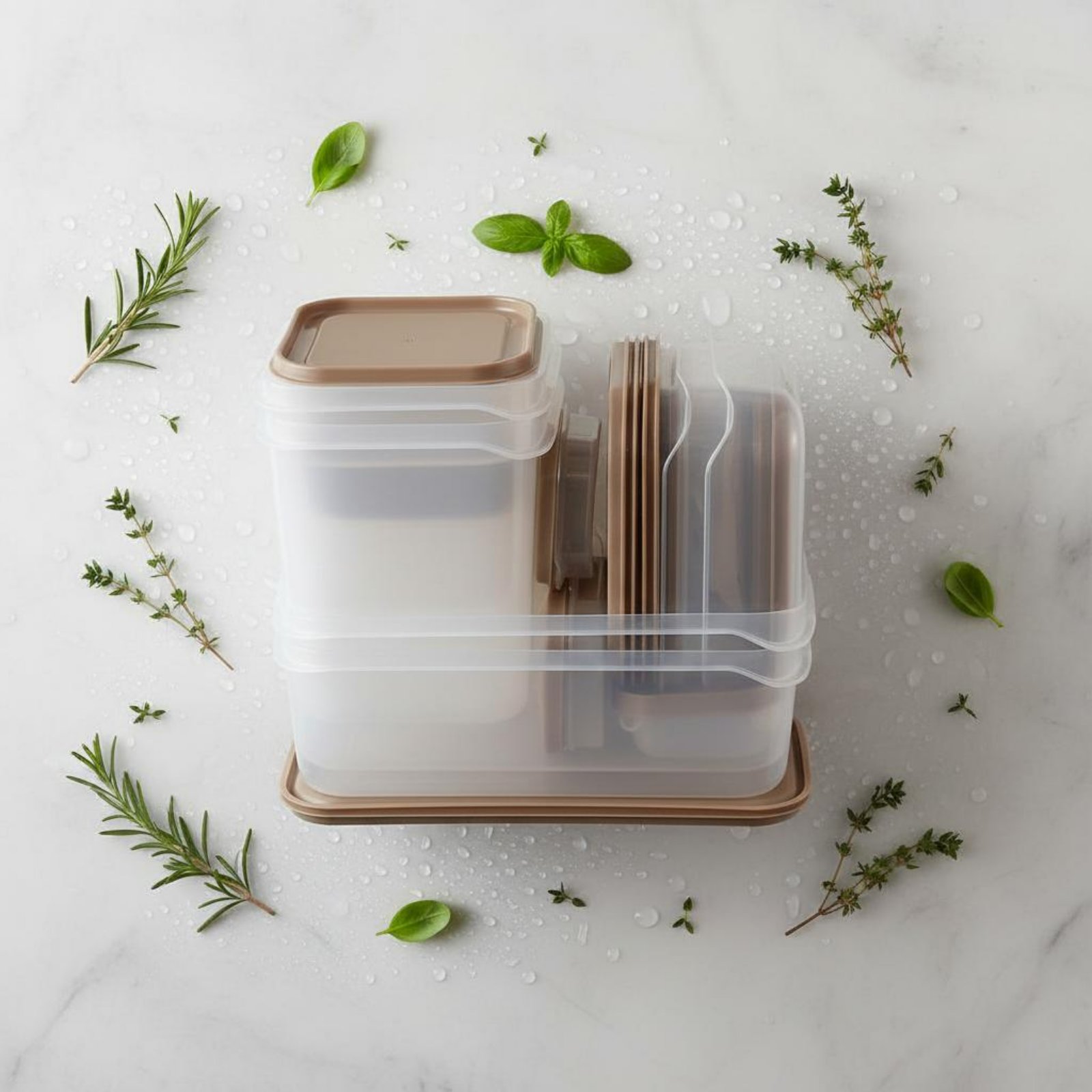 مجموعة من 17 قطعة لتخزين الطعا - مراجعة Food Storage Box وسعره