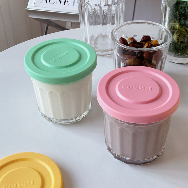 لون غطاء الزجاج مختومة خزان صن - مراجعة Food Storage Glass Box وسعره