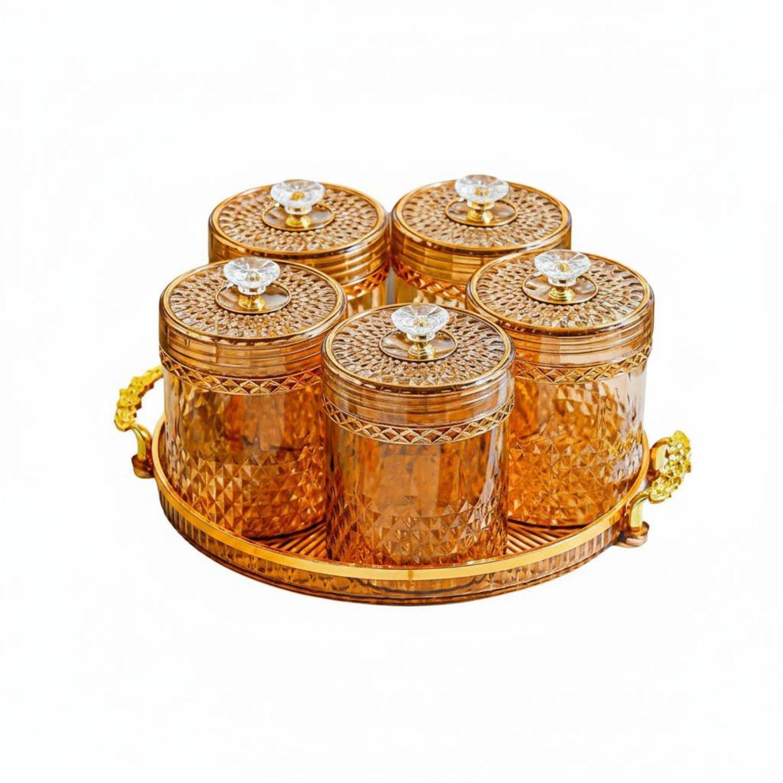 مجموعة عبوات تخزين محكمة الإغل - مراجعة Food Storage Jar Set وسعره