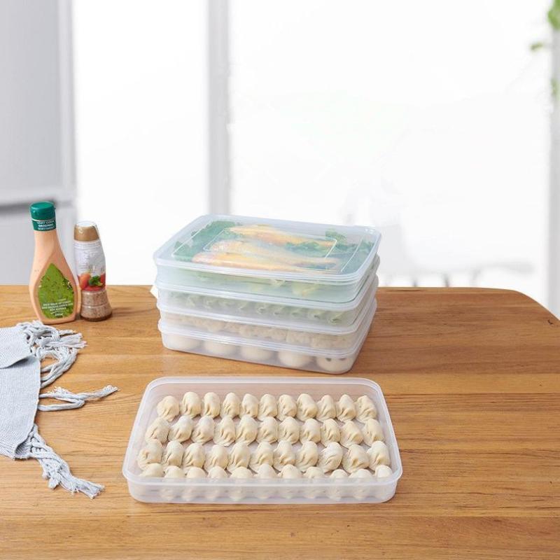 صندوق تخزين شفاف للمطبخ، منظم  - مراجعة Food Storage Drawer Organizer وسعره