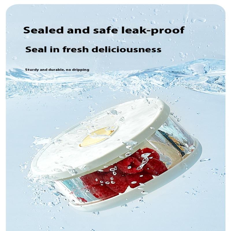 حاويات زجاجية جديدة محكمة الإغ - مراجعة Food Storage Glass Box وسعره