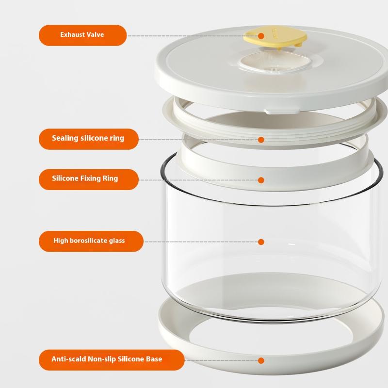 حاويات زجاجية جديدة محكمة الإغ - مراجعة Food Storage Glass Box وسعره