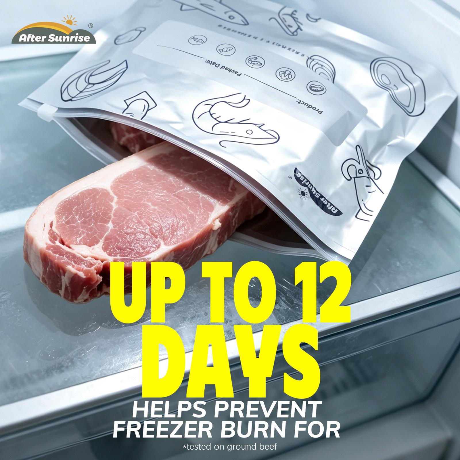 【الأطعمة المبردة】أكياس تخزين ق - مراجعة Food Storage Vacuum Bags وسعره