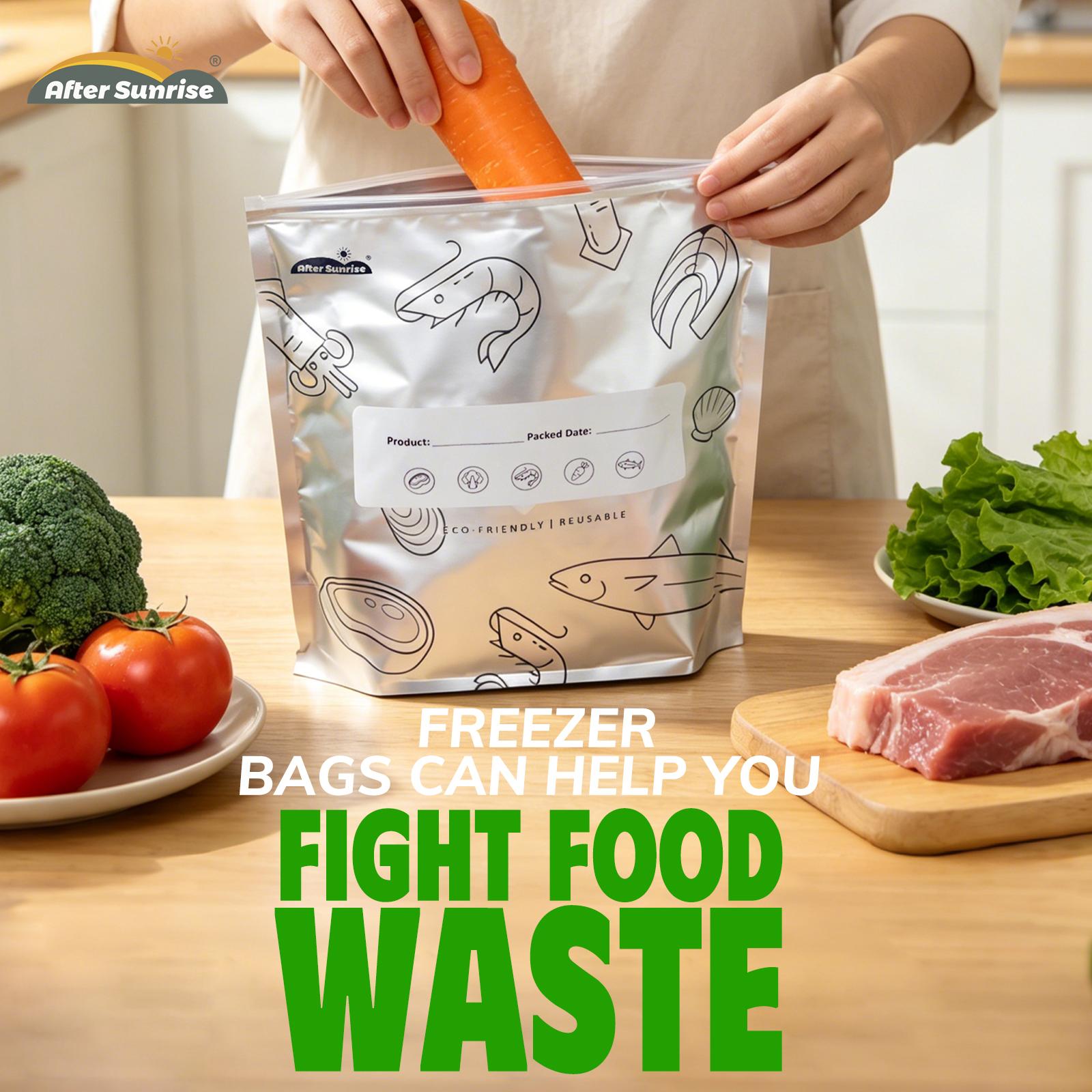 【الأطعمة المبردة】أكياس تخزين ق - مراجعة Food Storage Vacuum Bags وسعره