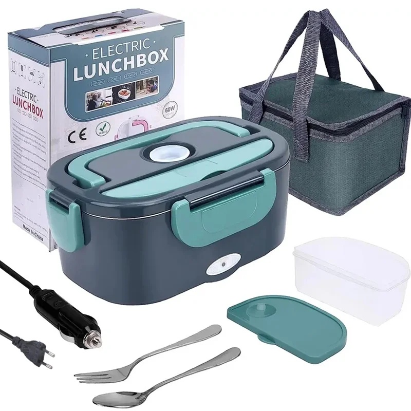 صندوق غداء كهربائي سعة 1.5 لتر - مراجعة Portable Food Warmer وسعره