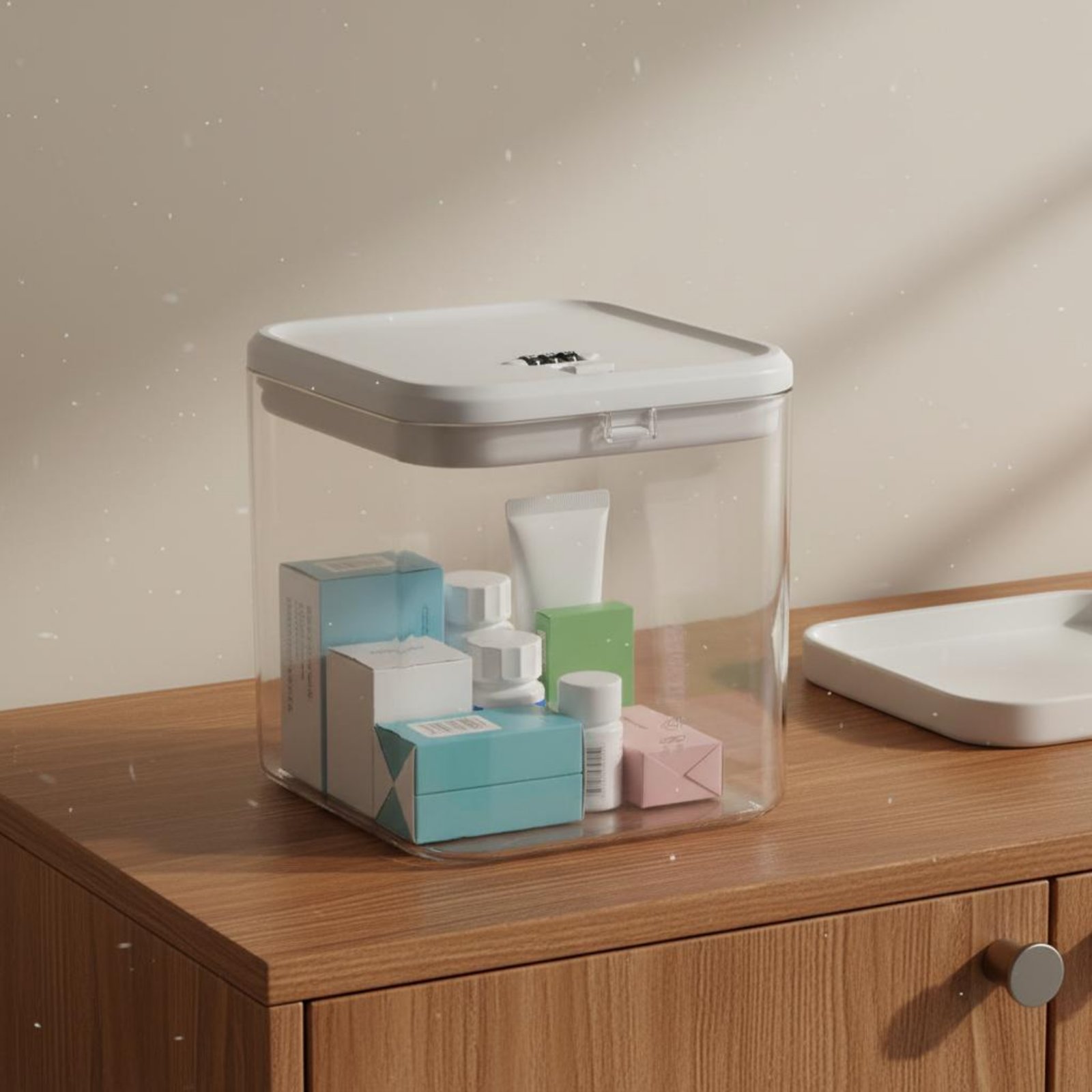 صندوق تخزين شفاف قابل للقفل مت - مراجعة Food Storage In The Kitchen وسعره