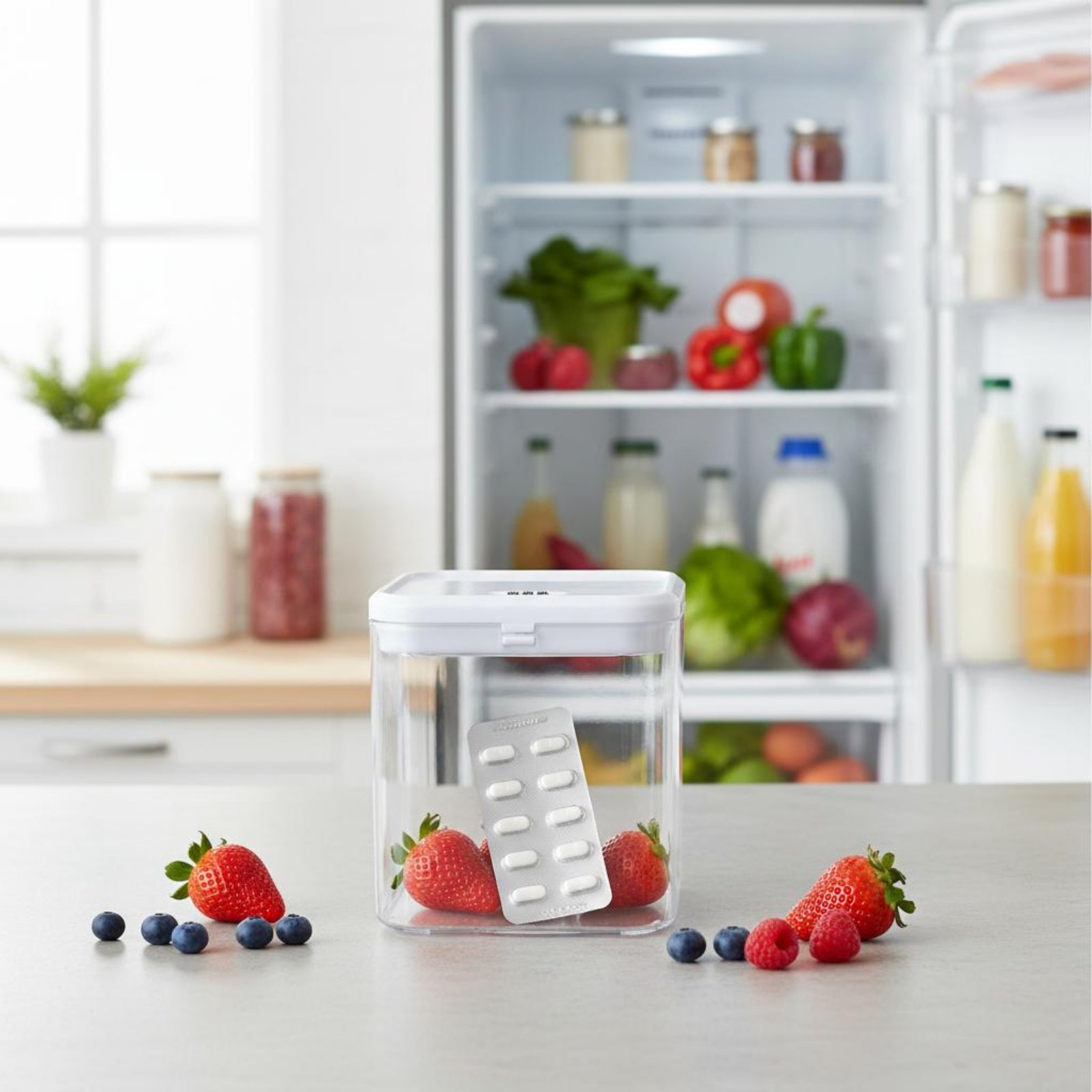 صندوق تخزين شفاف قابل للقفل مت - مراجعة Food Storage In The Kitchen وسعره