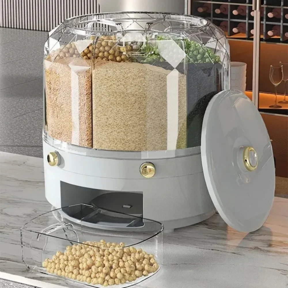 حاوية تخزين حبوب دوارة بسعة كب - مراجعة Food Storage Drawer Organizer وسعره