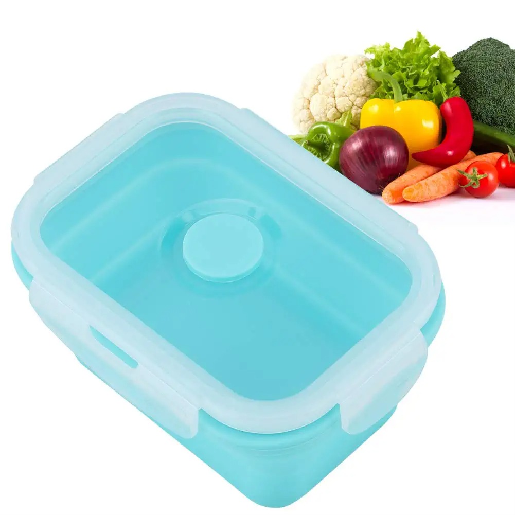 4 أحجام قابلة للطي سيليكون الغ - مراجعة Food Storage Drawer Organizer وسعره