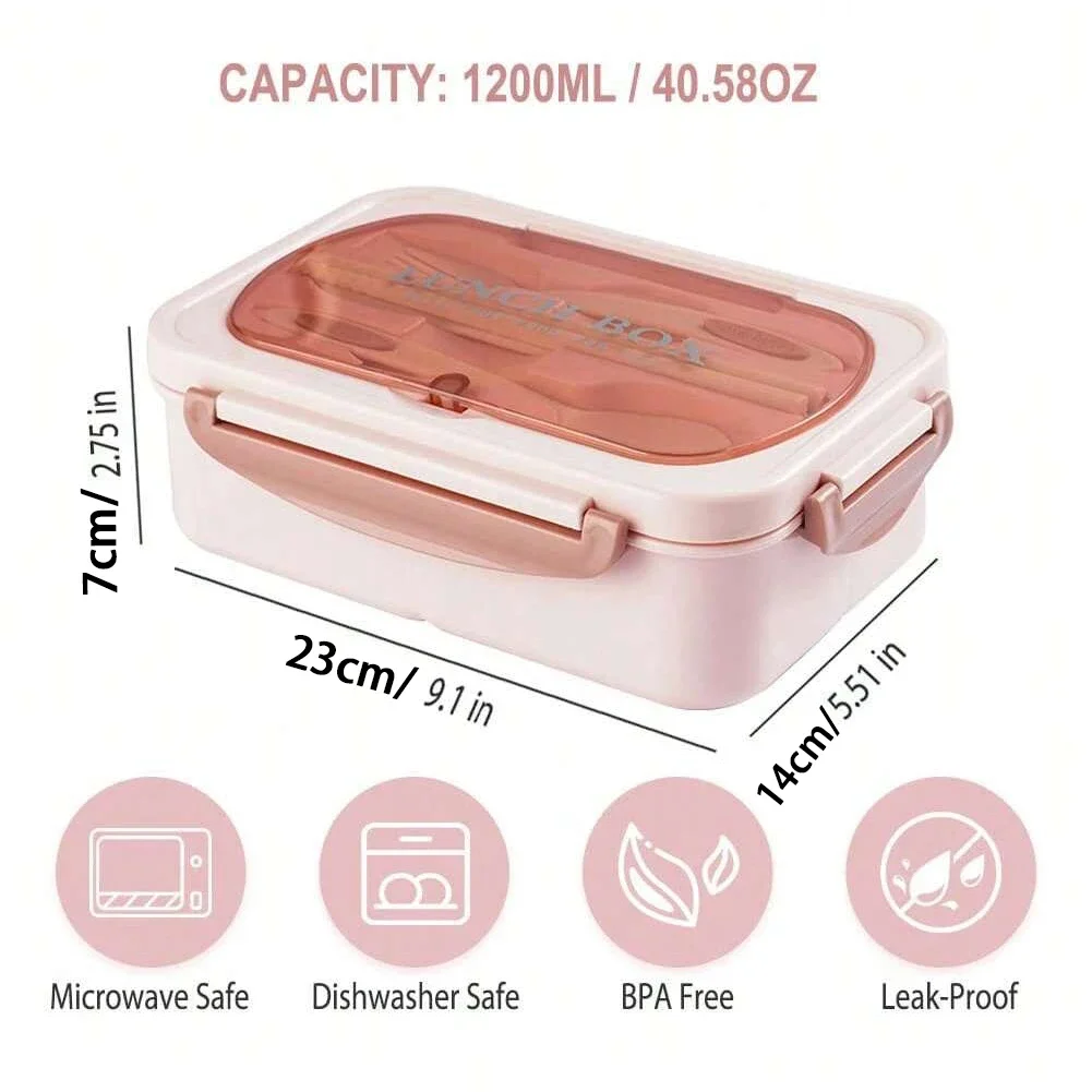 صندوق غداء بينتومع 4 أقسام للب - مراجعة Food Storage Drawer Organizer وسعره