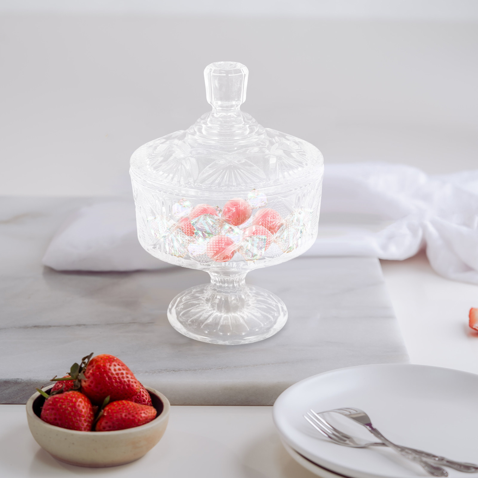 1 قطعة، وعاء زجاجي عالي الجودة - مراجعة Food Storage Glass Box وسعره