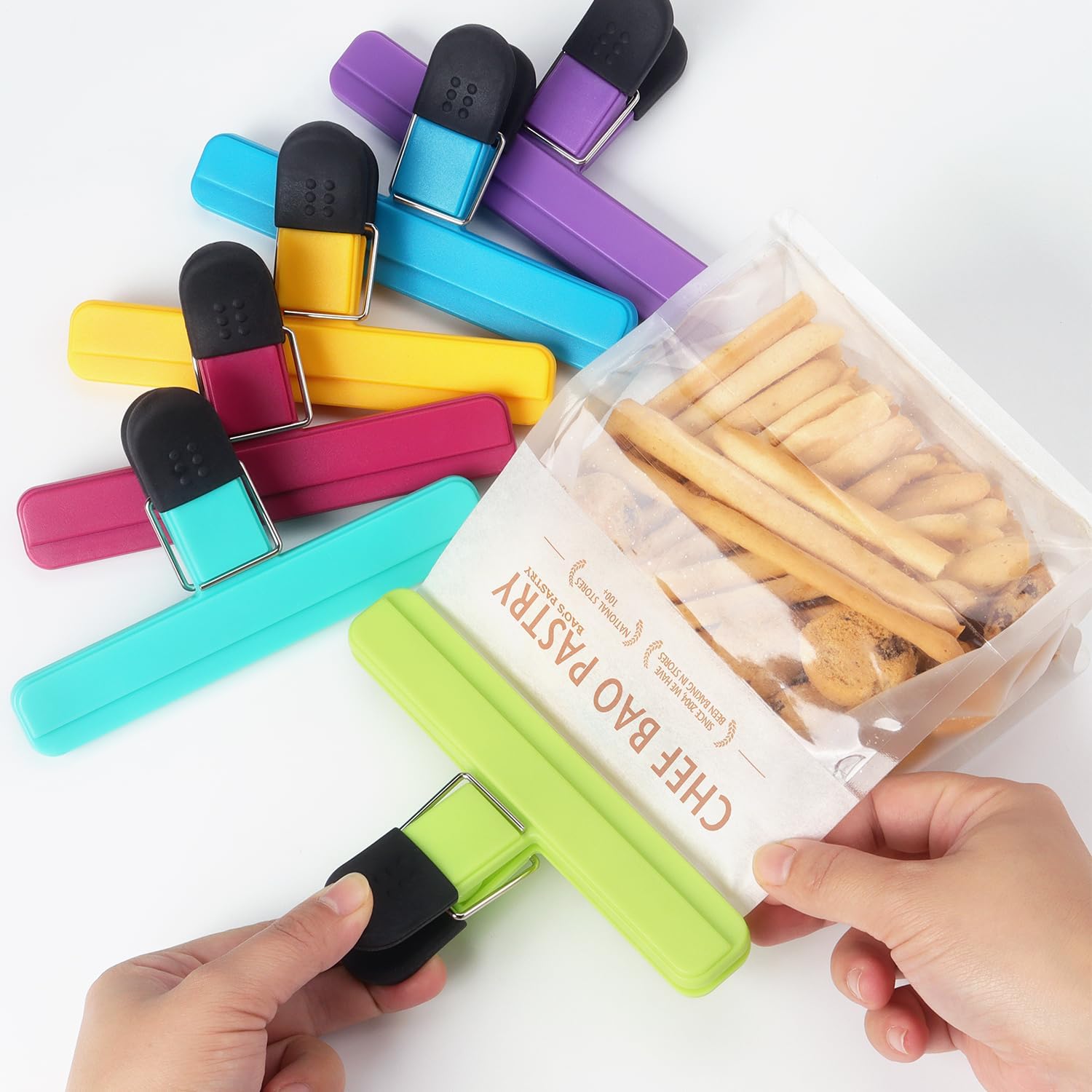 3-12 قطعة متعددة الأغراض مشبك  - مراجعة Food Storage Drawer Organizer وسعره