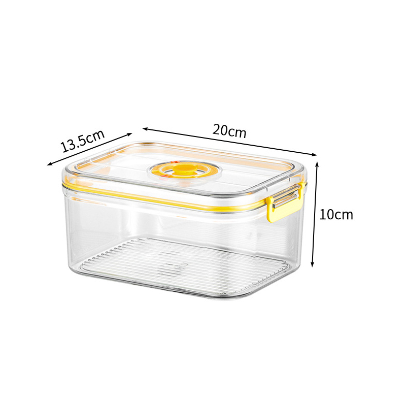 صندوق حفظ الطعام الطازج، ثلاجة - مراجعة Food Storage Drawer Organizer وسعره