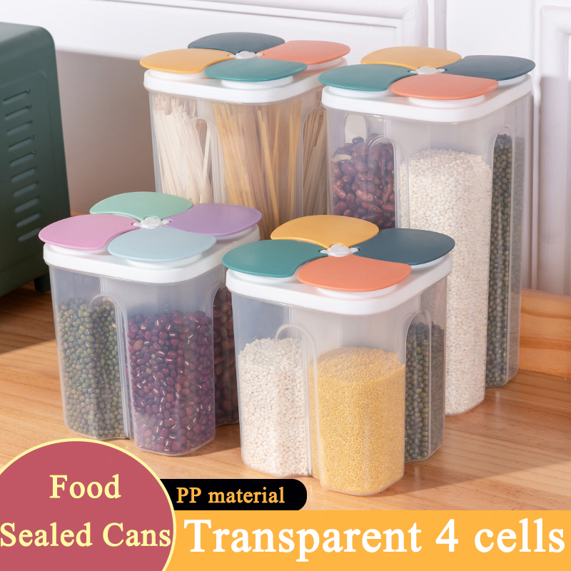 المطبخ الحبوب صندوق تخزين البل - مراجعة Food Storage Jar Set وسعره