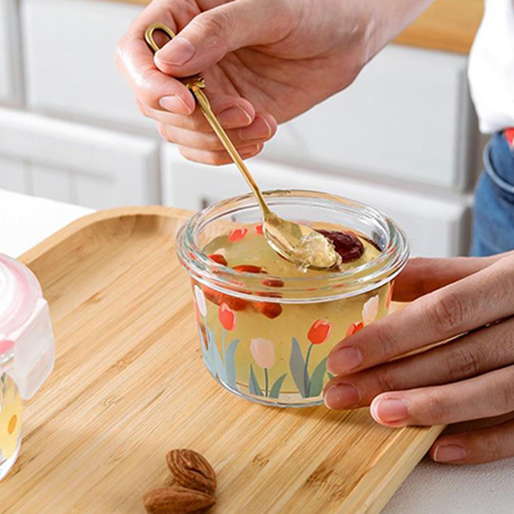 علبة تخزين طعام زجاجية شفافة س - مراجعة Food Storage Glass Box وسعره