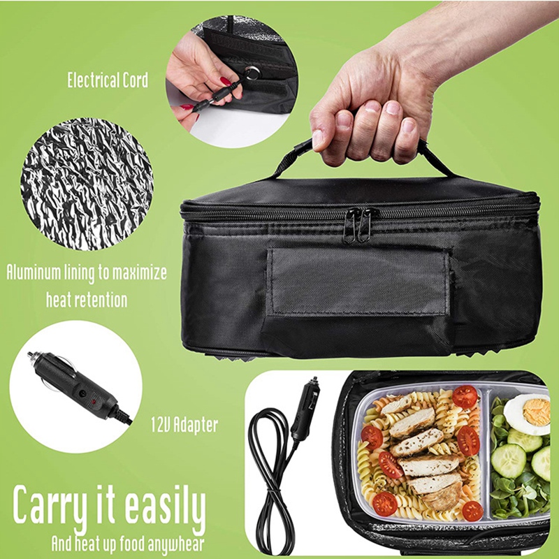 B82B- سخان طعام محمول، سخان كه - مراجعة Portable Food Warmer وسعره