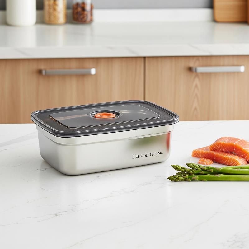 صندوق غداء محكم الإغلاق من الف - مراجعة Food Storage Box Large وسعره