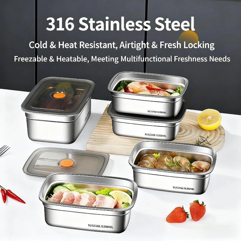 صندوق غداء محكم الإغلاق من الف - مراجعة Food Storage Box Large وسعره