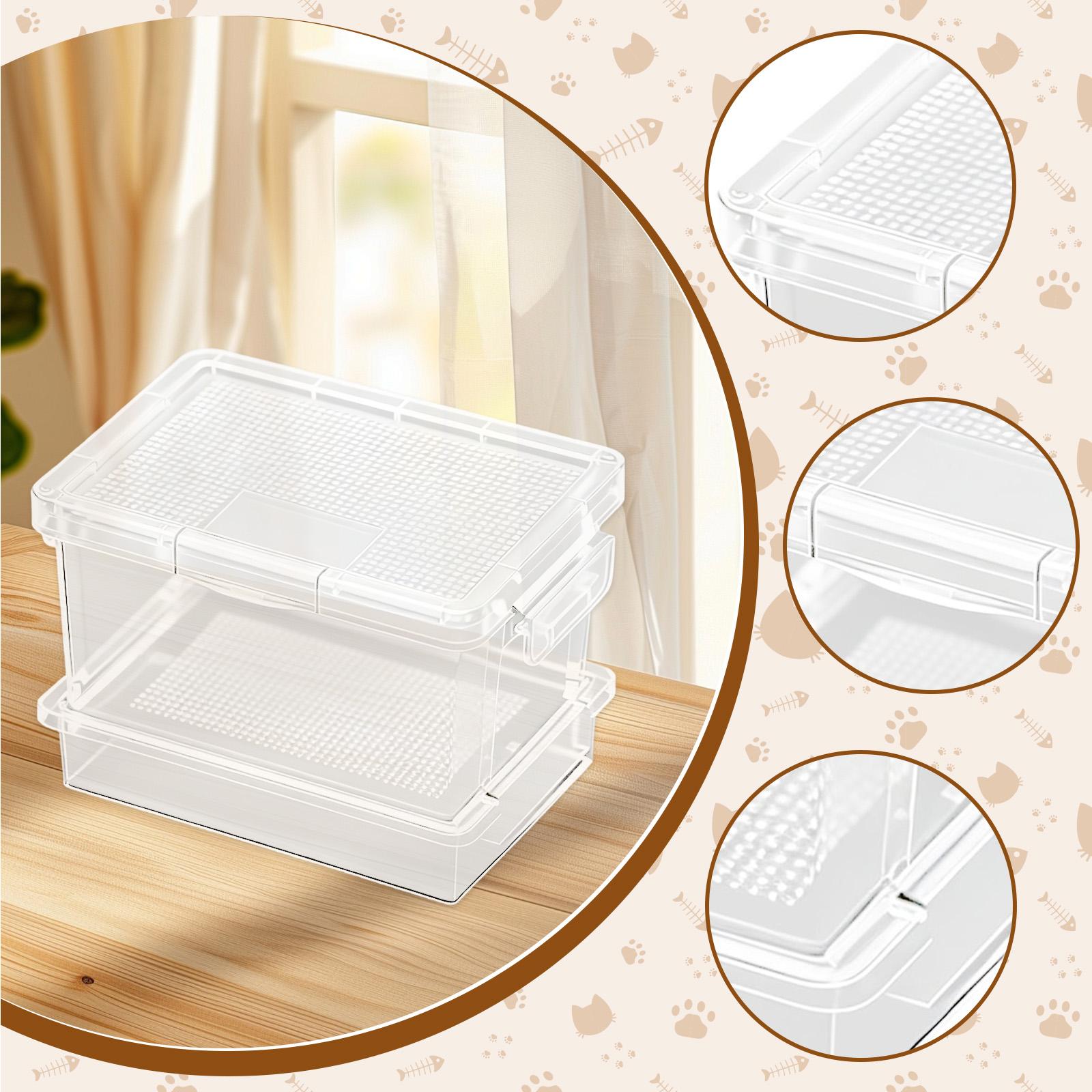 علبة تغذية للسلاحف مصنوعة من ا - مراجعة Food Storage Box وسعره