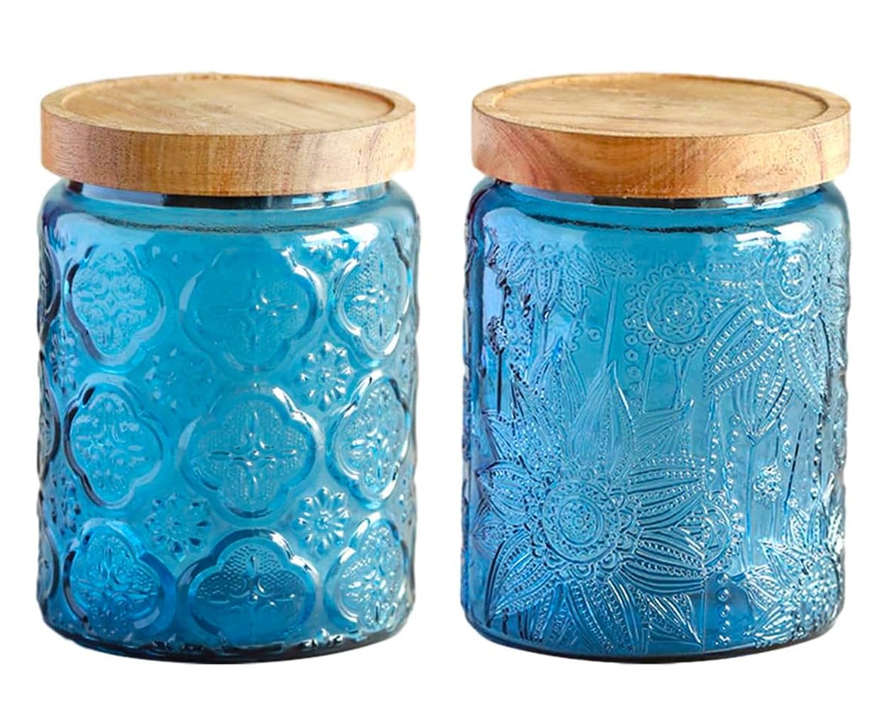 برطمان تخزين زجاجي بغطاء خشبي  - مراجعة Food Storage Glass Box وسعره