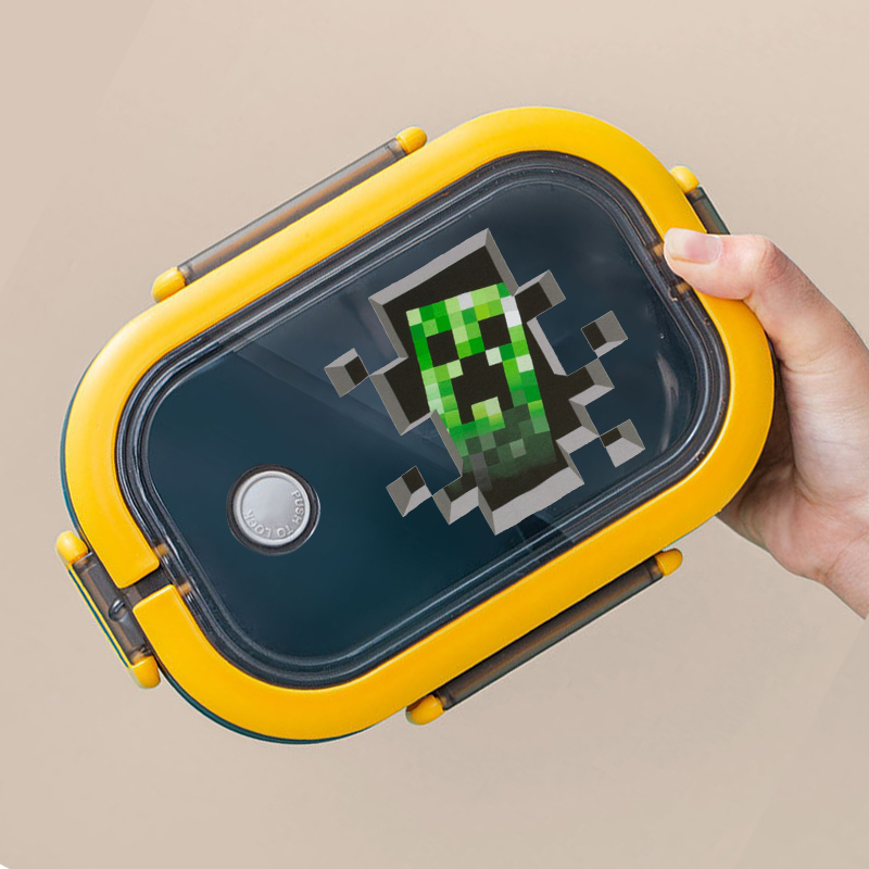 صندوق غداء بينتو بتصميم بيكسلز - مراجعة Food Storage Minecraft وسعره