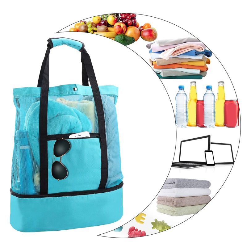 حقيبة شاطئ كبيرة مقاومة للماء  - مراجعة Food Storage In Cooler وسعره